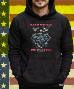 Stick To Your Guns Peace Is Something You Fight For Diamond Eyes Tee Shirt