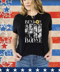 Sunflower Accent Benson Boone Music Tee Shirt