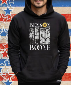 Sunflower Accent Benson Boone Music Tee Shirt