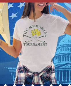 The Memorial Tournament Pin Golf Flag Tee Shirt