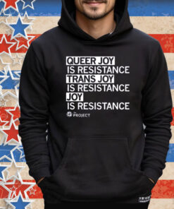 The Project QC Joy is Resistance Tee Shirt