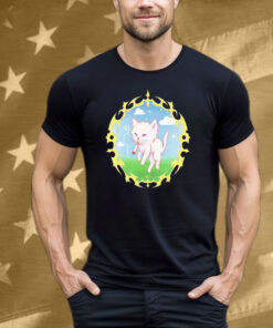 Where’s Your Head At Cat K45ink Cigarettes Tee Shirt