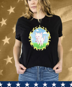 Where’s Your Head At Cat K45ink Cigarettes Tee Shirt
