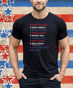 Whistlin’ Bungholes & Cherry Bombs Joe Dirt Fireworks Tee Shirt
