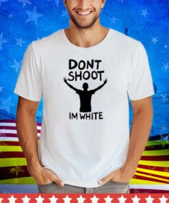 aaa First slide Blursed Images Dont Shoot Im White Tee Shirt