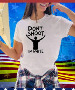 aaa First slide Blursed Images Dont Shoot Im White Tee Shirt