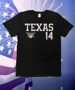 Texas Softball Reese Atwood 14 WCWS Champions T-Shirt