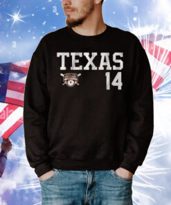 Texas Softball Reese Atwood 14 WCWS Champions T-Shirt