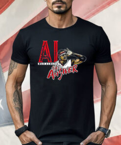 Allen Iverson Philadelphia 76ers Was Always The Answer Shirt