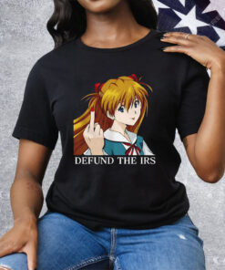 Asuka Middle Finger Defund The Irs Tee Shirt