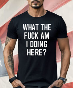 Ozzy Osbourne What The Fuck Am I Doing Here Shirt