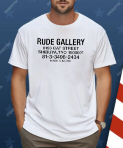 Rude Gallery 6193 Cat Street Shibuya Shirt