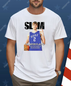 SLAM Cooper Flagg Duke Blue Devils Basketball Shirt