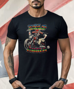 Solo Cholo Latino Biker Skeleton Shirt
