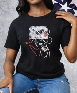 Stevenson Ranch Smoking Cowboy Horse Tee Shirt