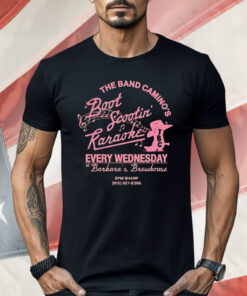 The Band Camino Boot Scootin’ Karaoke Shirt