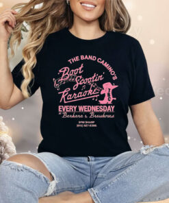 The Band Camino Boot Scootin’ Karaoke Shirt