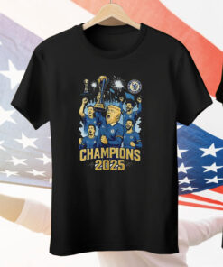Trump And Chelsea Champions Club World Cup 2025 Tee Shirt