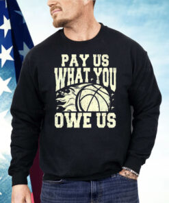 WNBA Pay Us What You Owe Us Shirt
