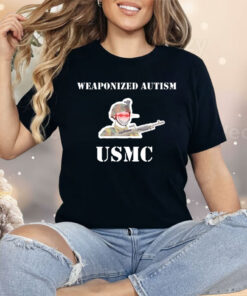 Weaponized Autism USMC Shirt