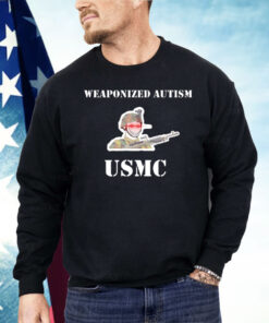 Weaponized Autism USMC Shirt