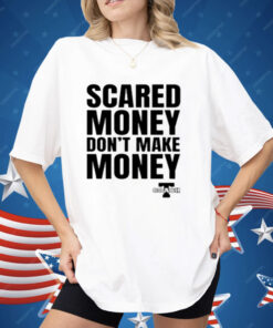 Aaron Rodgers Scared Money Don't Make Money Shirt