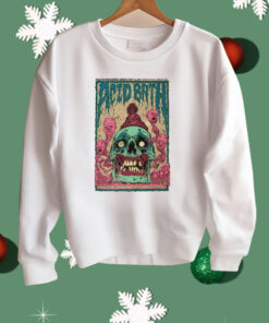 Acid Bath August 16 2025 Nevermore Hall Baltimore MD Skull Shirt