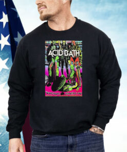 Acid Bath Minneapolis MN Tour 09 Aug 2025 Primitive Man Shirt