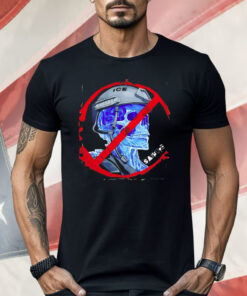Anti-ICE Blue Skull Protest Sants Shirt