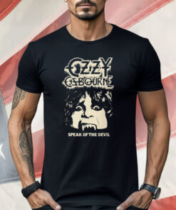 Ozzy Osbourne Speak Of The Devil Face Shirt