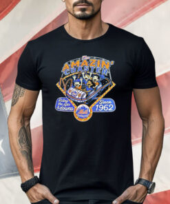 The Amazin’ Coaster Riding The Ups And Downs Since 1962 New York Mets Shirt