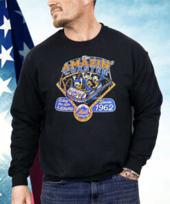 The Amazin’ Coaster Riding The Ups And Downs Since 1962 New York Mets Shirt