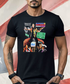 Weird Ai Yankovic Madison Square Garden Bigger Weirder 2025 Tour Shirt