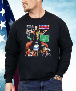 Weird Ai Yankovic Madison Square Garden Bigger Weirder 2025 Tour Shirt