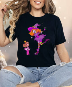 Witch And Princess Halloween Shirt
