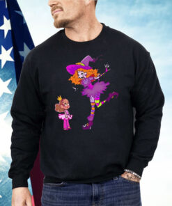 Witch And Princess Halloween Shirt