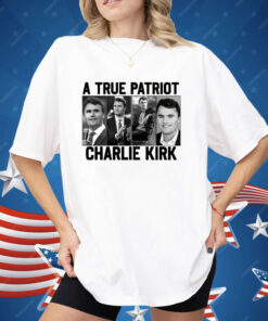 A True Patriot Charlie Kirk Justice Shirt