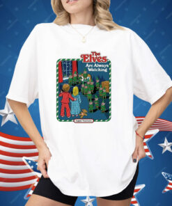 The Elves Are Watching Happy Holidays Shirt