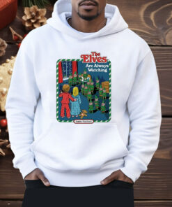 The Elves Are Watching Happy Holidays Shirt