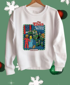 The Elves Are Watching Happy Holidays Shirt
