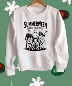 Zombie Vampire Mummy Werewolf Frankenstein Summerween World Tour 2025 Shirt